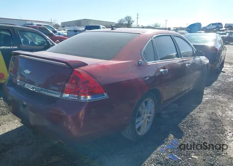 2008 Chevrolet Impala Ltz z USA, uszkodzony, nr VIN 2G1WU583989272129